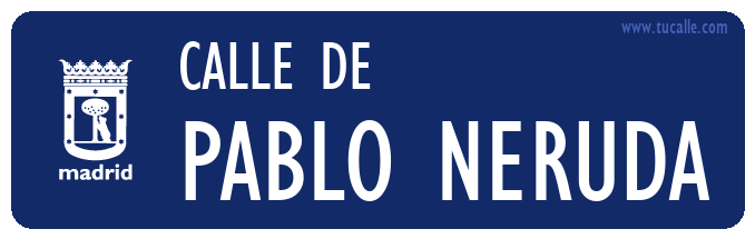 cartel_de_calle-de-Pablo Neruda_en_madrid